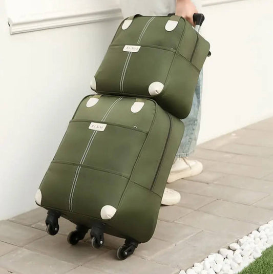 2 in 1 High Quality Big Sizes Trolley Travel Bags