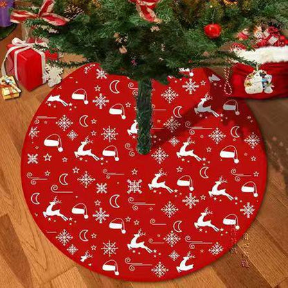 Flakes Christmas skirt 120cm