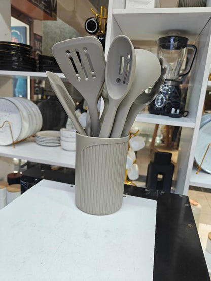 premium quality silicone spoon set