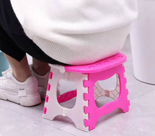 Mini Foldable Stool 
Suitable for kids areas