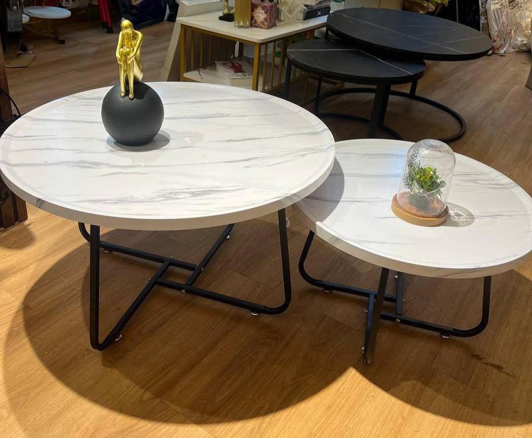 2 in 1 minimalist nesting table