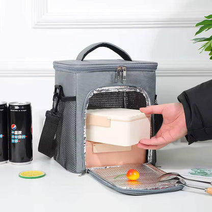 Premium 2 compartment Insulated Lunch Bag