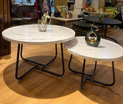 2 in 1 minimalist nesting table