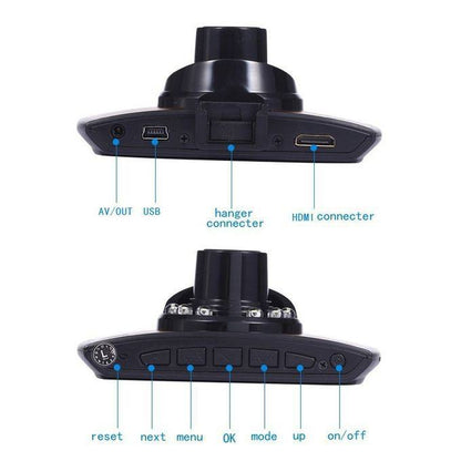 1080P Hd Car Dvr Dash Camera Video Recorder Cam Night Vision G-Sensor