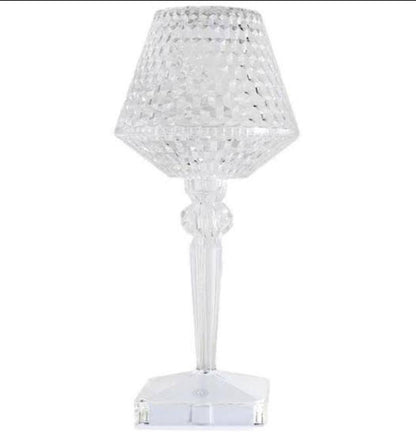 Rechargeable Rose  diamond table lamp