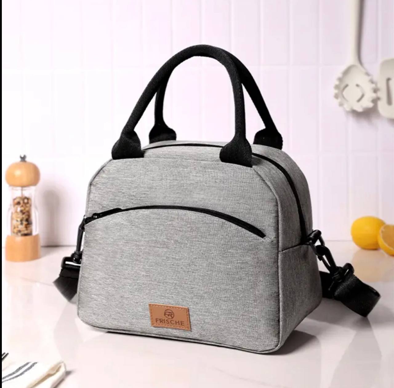 New half round large capacity insulation lunch bag