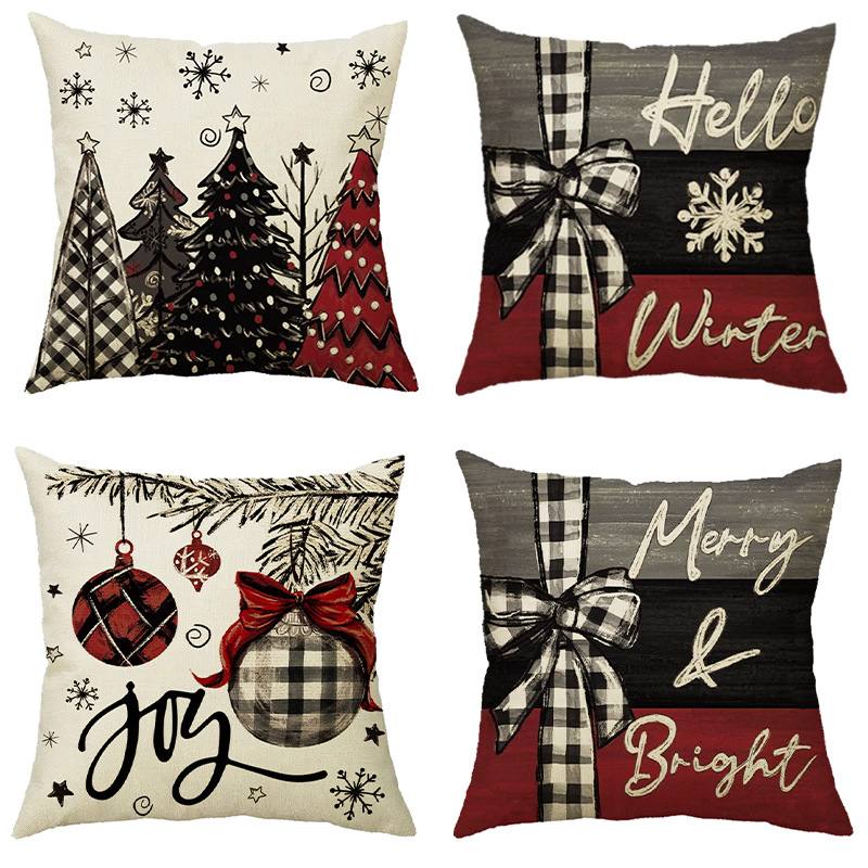 Christmas  themed pillow cases