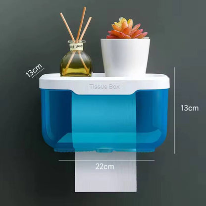 Plastic tissue holder