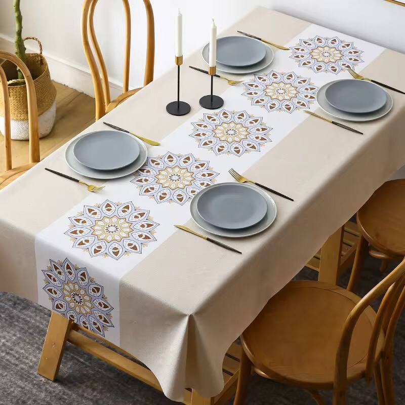 Nordic Style Pvc Table Cloth