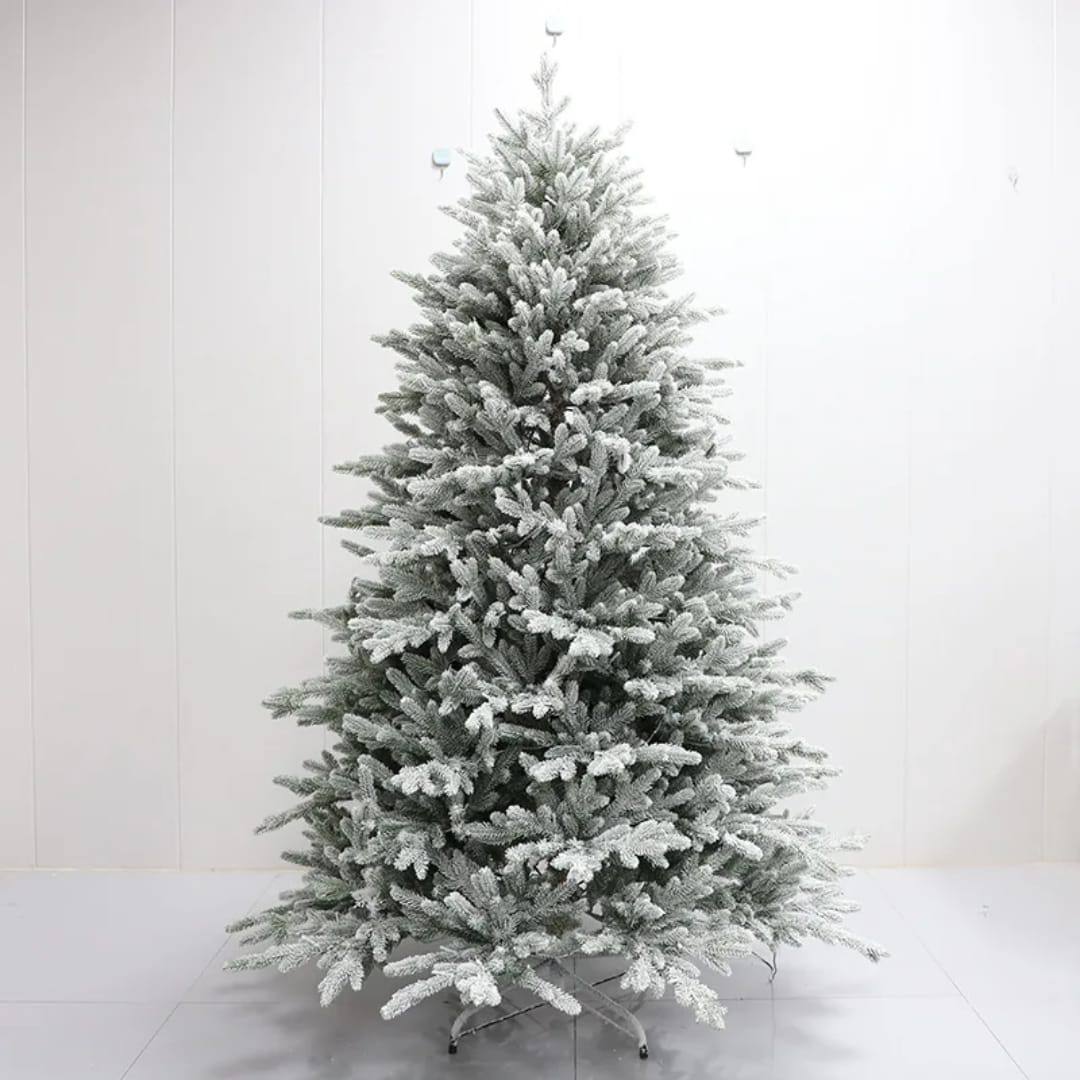 Premium Quality Snow flocked with Spruce hinged Christmas  tree
Leaf dense