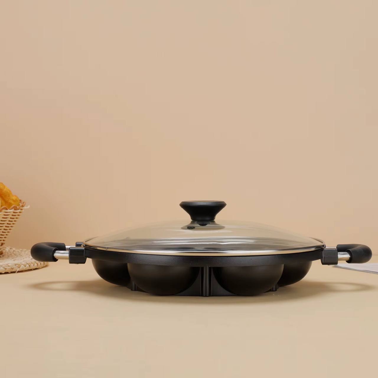 12Holes Non stick round {Vitumbua,scones,waffles && cookies} maker