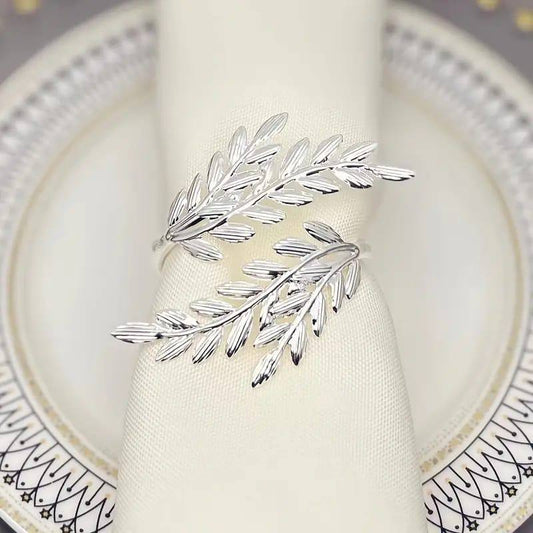 6pcs High quality golden or silver rings