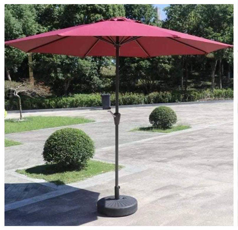 2.7M Parasol Replaceable Cloth Garden Umbrella