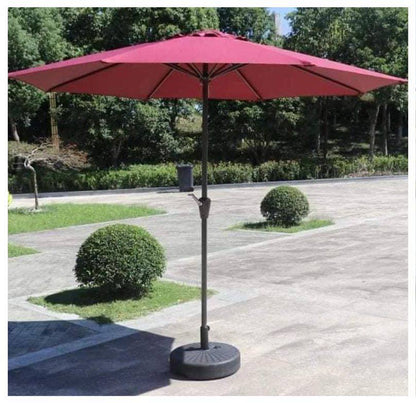 2.7M Parasol Replaceable Cloth Garden Umbrella