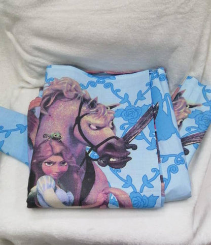 Cartoon themed bedsheets