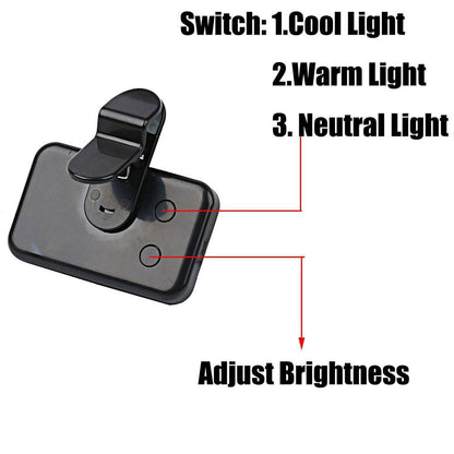 Portable Mini Selfie fill light rechargeable 3 modes