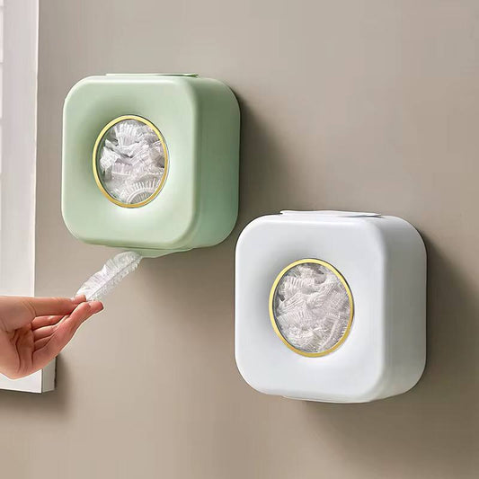 wall mounted food cover clear paper  storage box