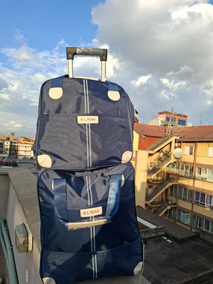 2 in 1 High Quality Big Sizes Trolley Travel Bags