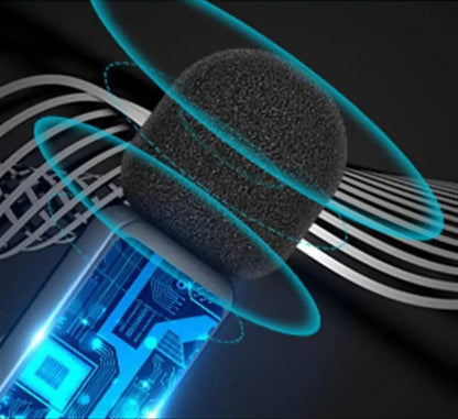 Clip on lavalier rechargeable Wireless microphone for tiktok video recording and live