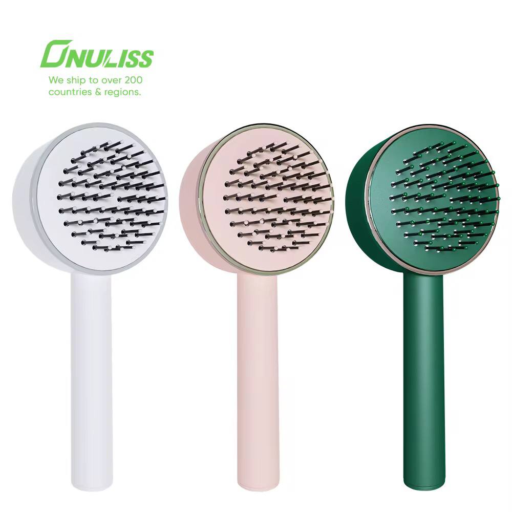Self cleaning Massage Comb/ Hair Brush