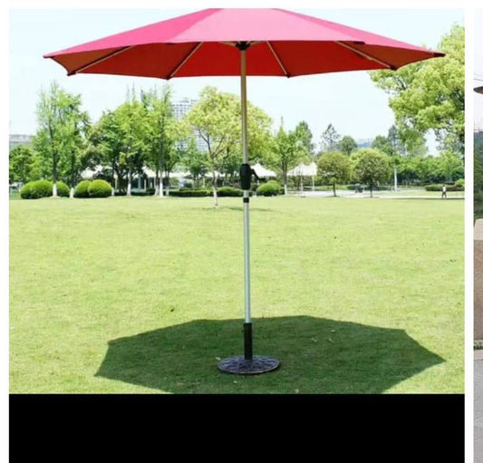 2.7M Parasol Replaceable Cloth Garden Umbrella
