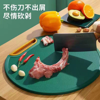 The divinext imex plastic round chopping board