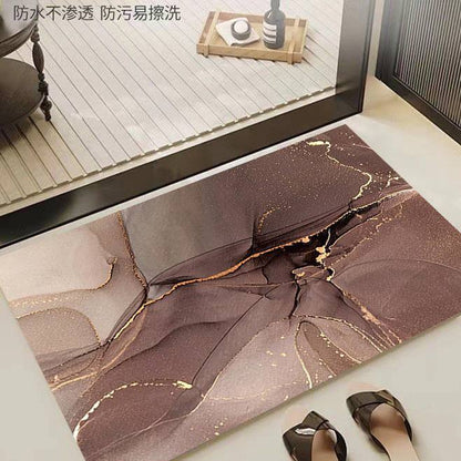 Super Absorbent Bath Mat Non Slip Quick Drying Bathroom Rug Napa Skin Toilet Carpet Kitchen Entrance Doormats Home Floor Mat