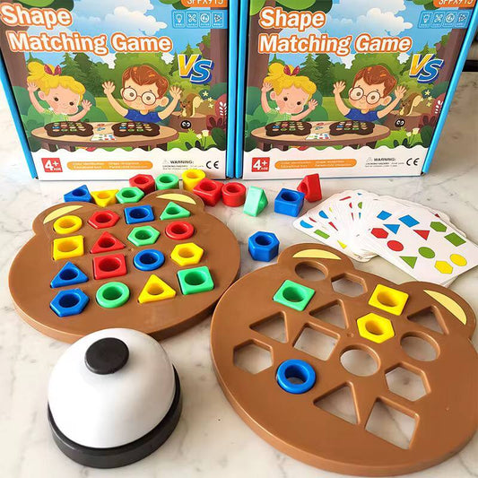 Early Education puzzle/Shape matching Cards Game
