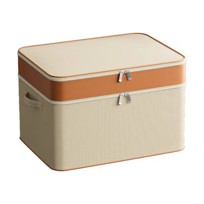 Thick double layer fabric closet organizer