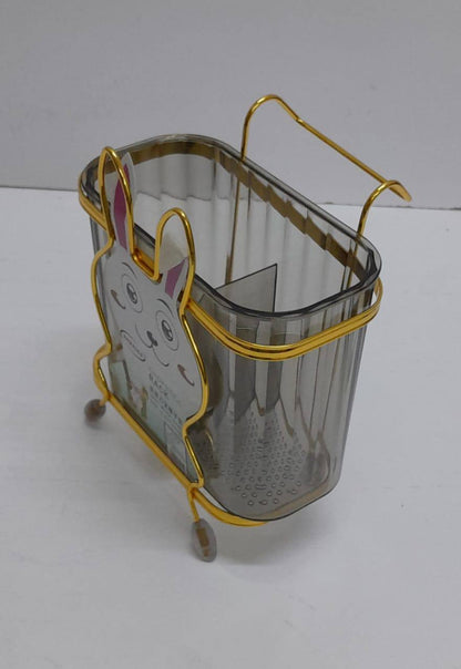 Acyric GOLD MOUSE spoon holder with gold stand now available