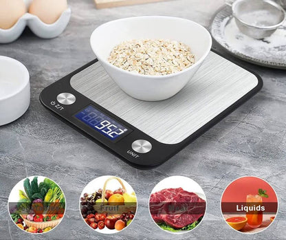 Updated Kitchen Scale, Large Weighing Panel