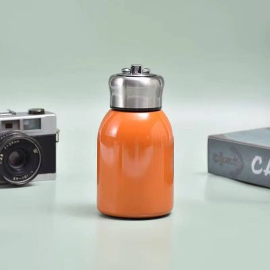 Cute 320ml Small Kids insulated leak proof thermal milk pot