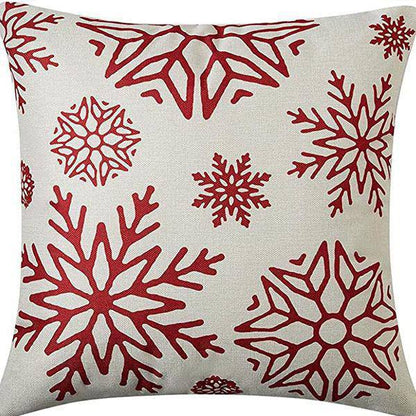Christmas Pillow Covers (No Filler) for Christmas Decoration Throw Pillow Covers