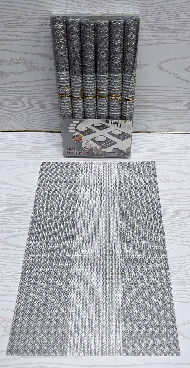6Piece Heat Resistant Non-Slip Table Placemat
