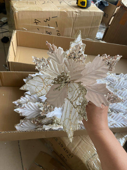 Luxury Christmas Tree Decor Bows (Design B)