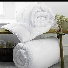 Quality Plain White cotton duvet sets (Hotel/Airbnb/Home Quality)
1 duvet
1 bedsheet
2 pillow cases