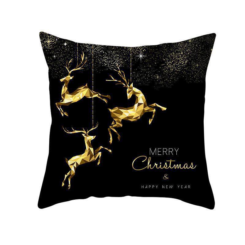 Christmas Pillow Covers (No Filler) for Christmas Decoration Throw Pillow Covers