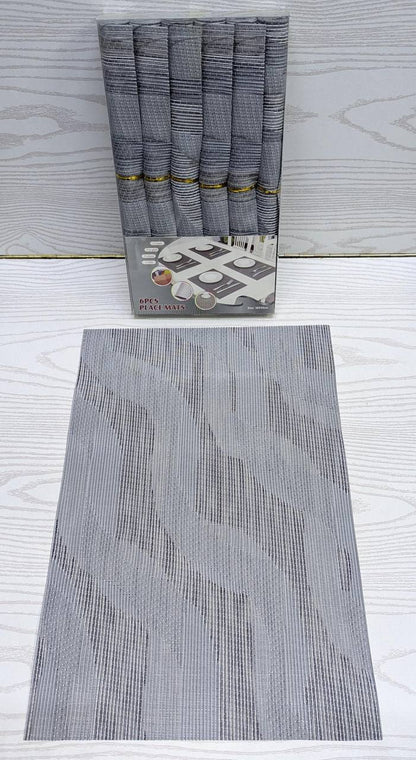 6Piece Heat Resistant Non-Slip Table Placemat