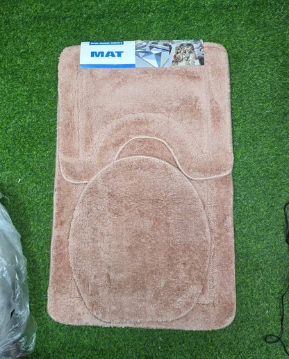 3pc set ANTISLIP TOILET MATS