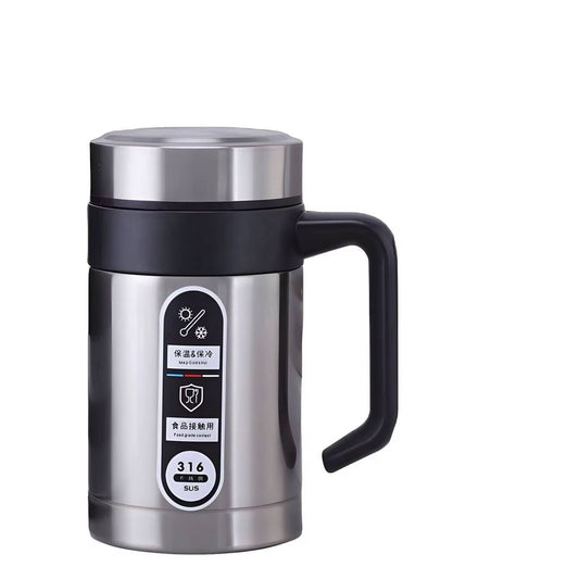 500ml Double Walled insulated drinking Mug Vacuum Cup