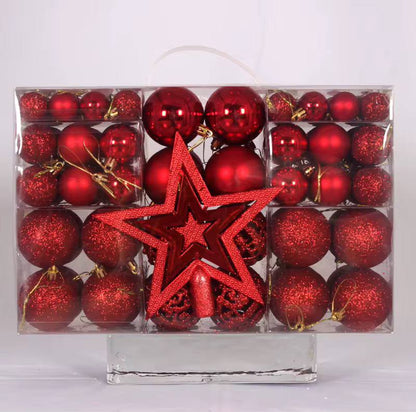 101Pcs Christmas Ball Ornaments for Christmas Tree, Shatterproof Christmas Tree Balls Decorative Baubles Hanging