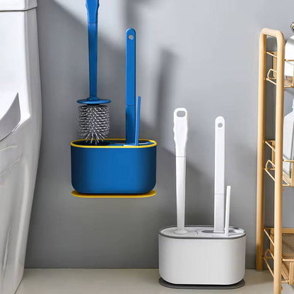 3 in 1 multifunction toilet cleaning brush.