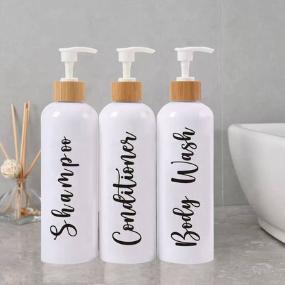 3in1 shampoo/conditioner/body wash dispensers