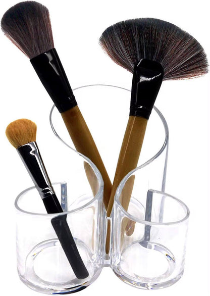 Acrylic make up brush/lipstick/cosmetic organizer