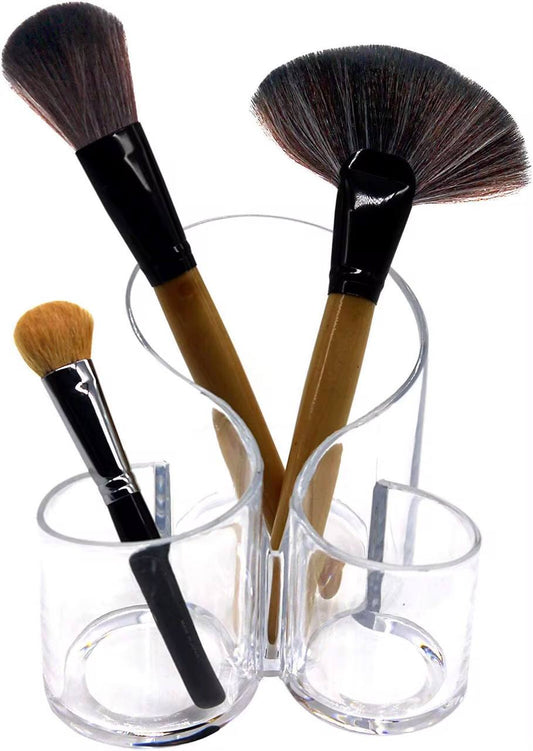 Acrylic make up brush/lipstick/cosmetic organizer
