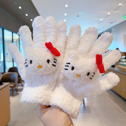 Cartoon Themed Winter Gloves