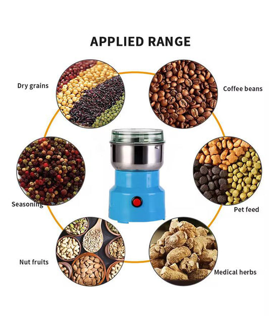 Silver crest electric grinder
300 warts has a stainless bowl