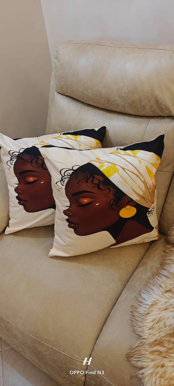 African themed cushion covers
