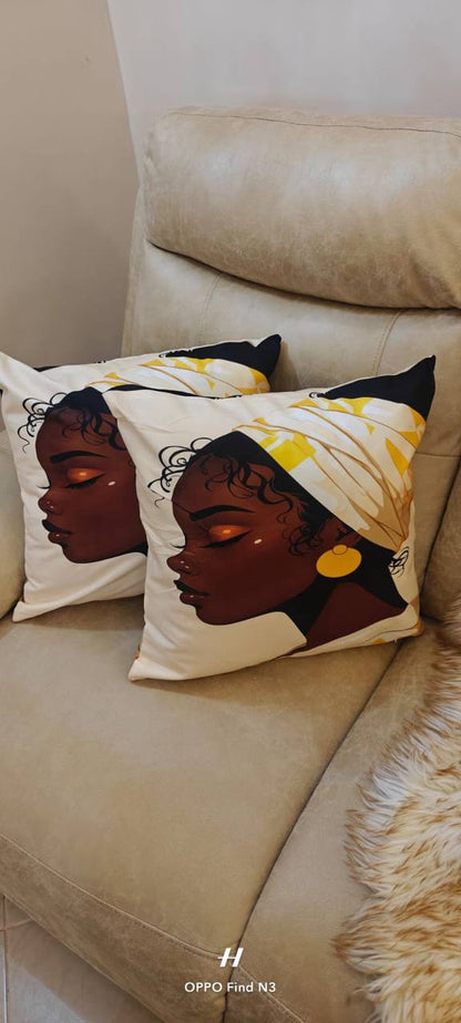 African themed cushion covers