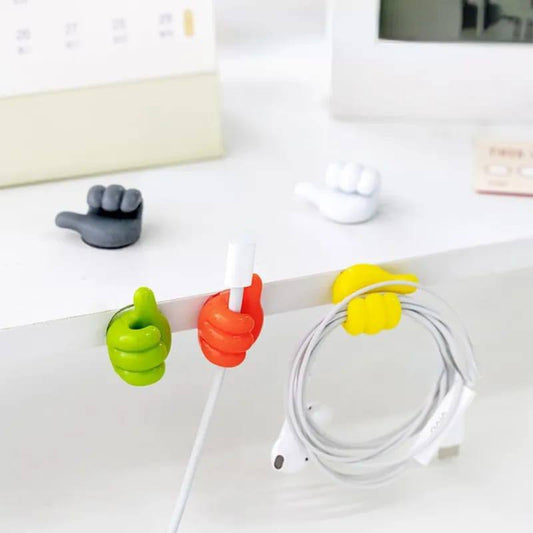 Self adhesive thumb hooks 
5 pieces
